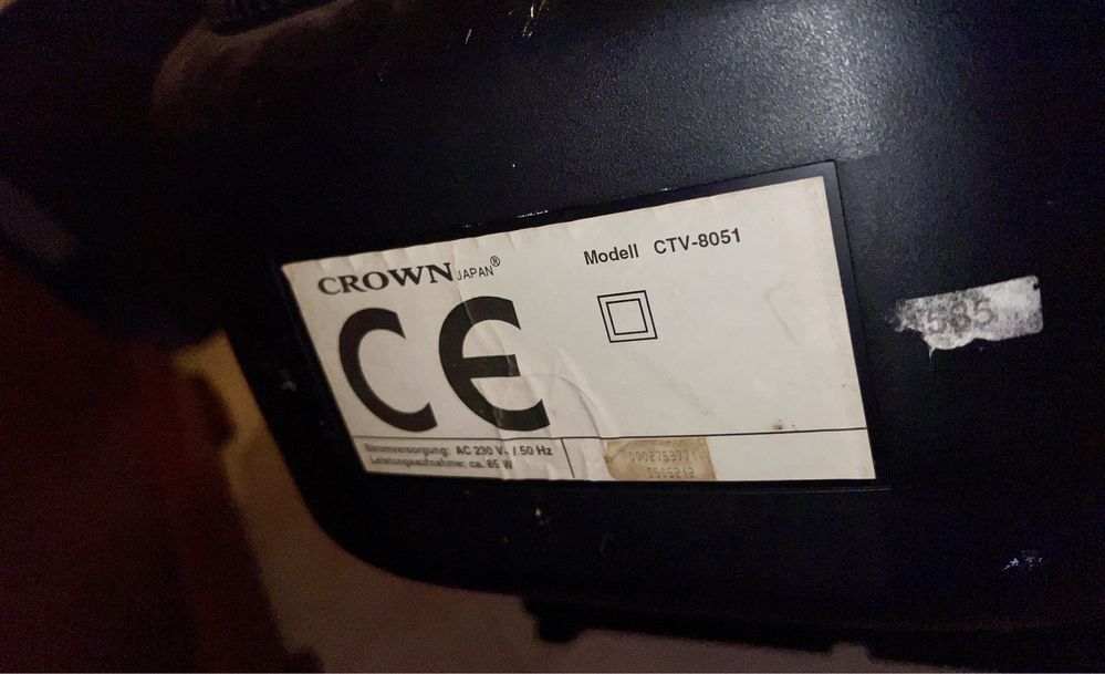 Televisao Crown CTV-8051