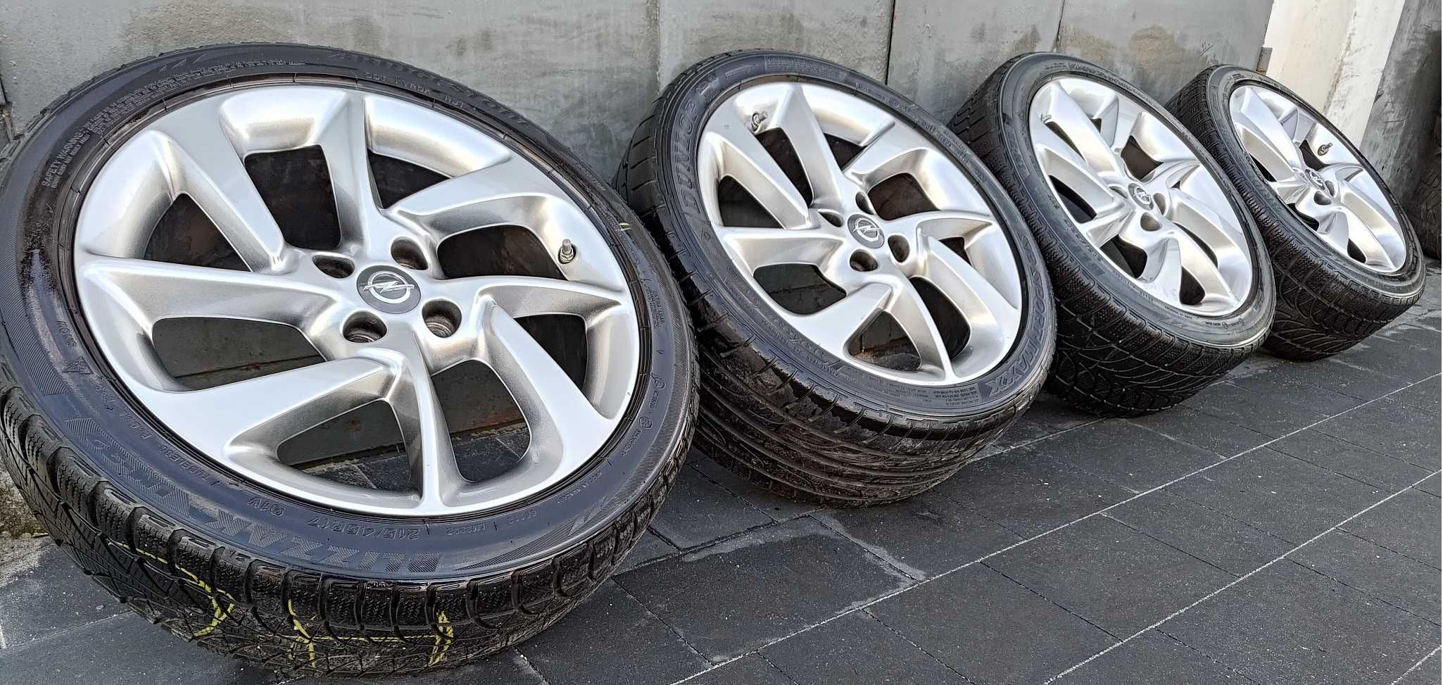 Oryginalne alufelgi Opel 17 cali 4x100 Corsa Adam Karl Astra, OPC LINE