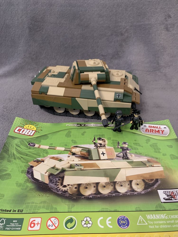 Klocki cobi czołg Panther cobi13