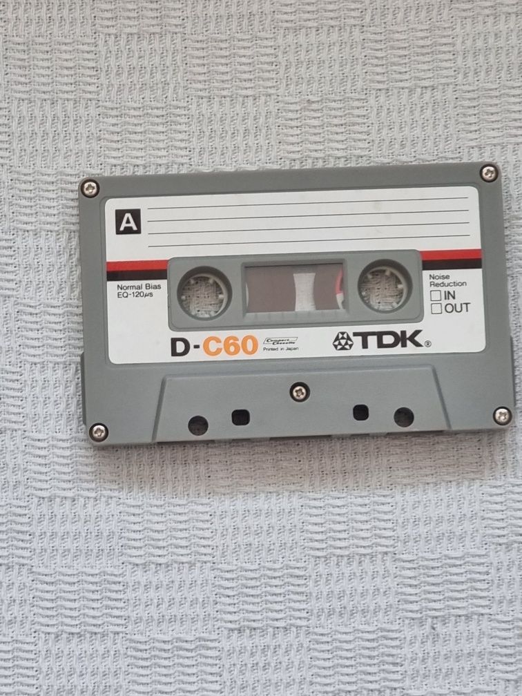 Kaseta TDK D60 1979 rok początki kaset TDK stan bd