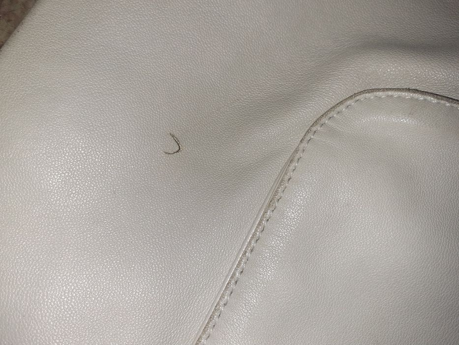 Карточка молочная,  натуральная кожа, на меховой подстежке, всесезон