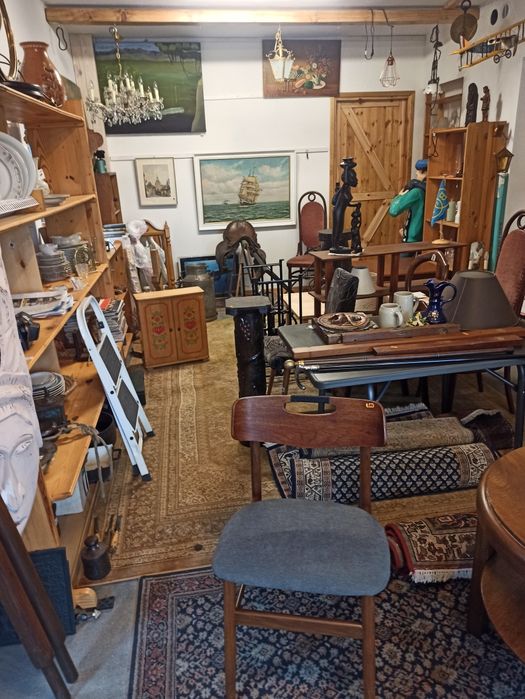 Piękny Stary obraz Żaglowiec,fregata na morzu