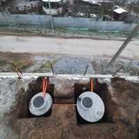 Водовідведення водопостачання септики каналізації круги кільця бетонні