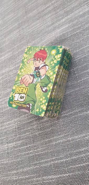 Zestaw kart Ben 10 new characters
