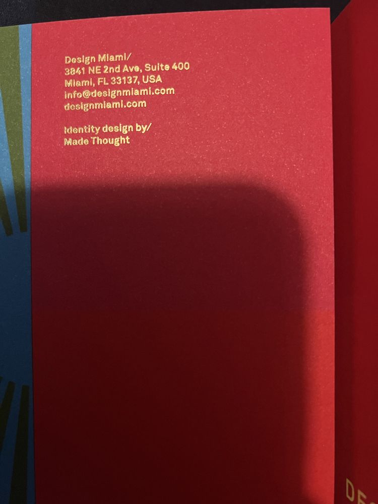 Design Miami/Basel