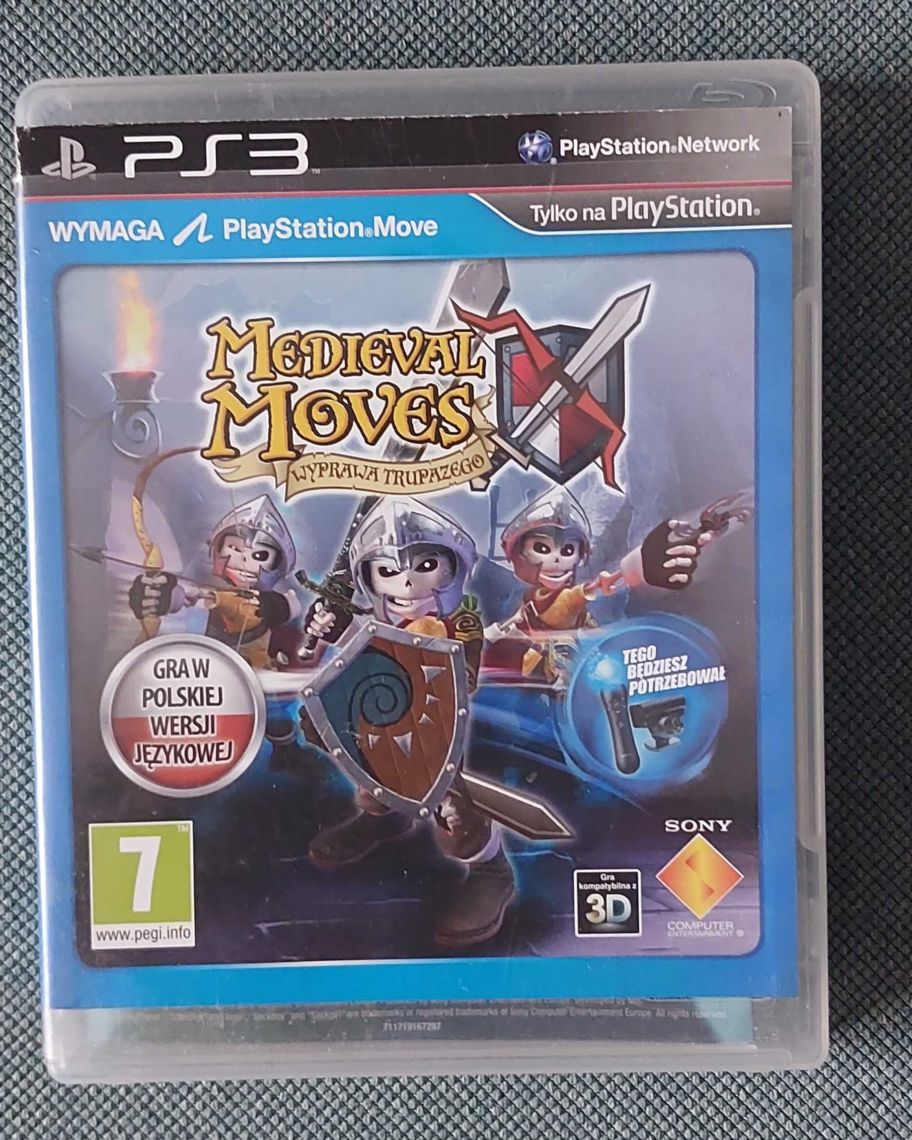 gra PS3 Medieval Moves Play Station konsola Polska wersja językowa