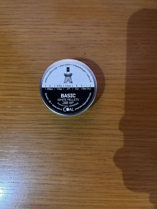 Chumbos novos de duas medidas