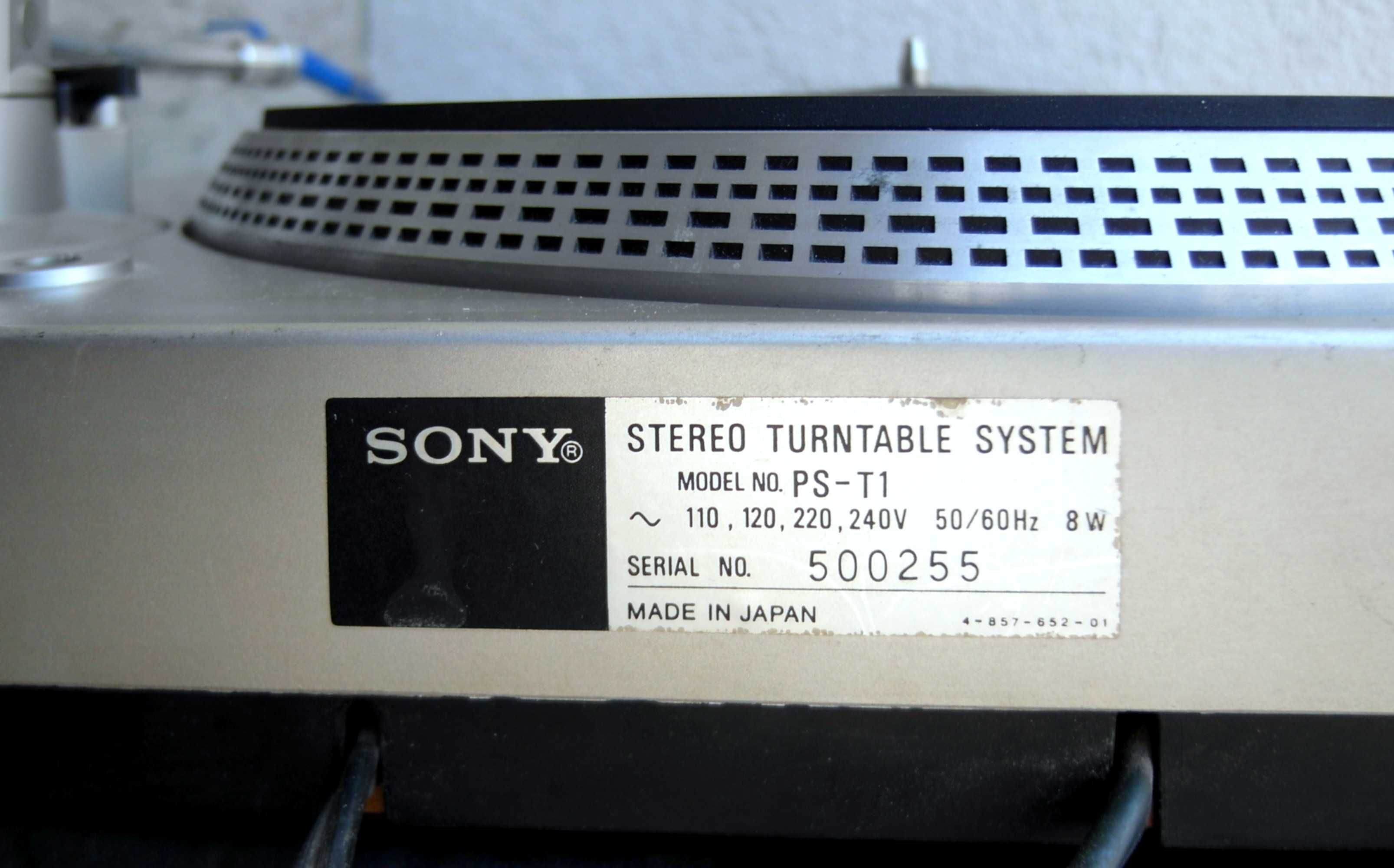 gramofon Sony PS-T1 Direct Drive Japan + wkładka Ortofon Concorde DJ S