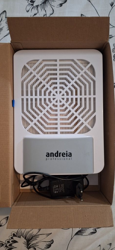 Broca para unhas Andreia + estrator de pós + secador de unhas