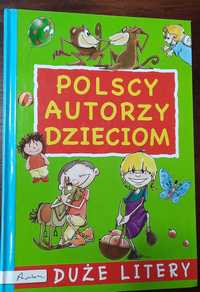 książka dla dzieci Polscy autorzy dzieciom - duże litery