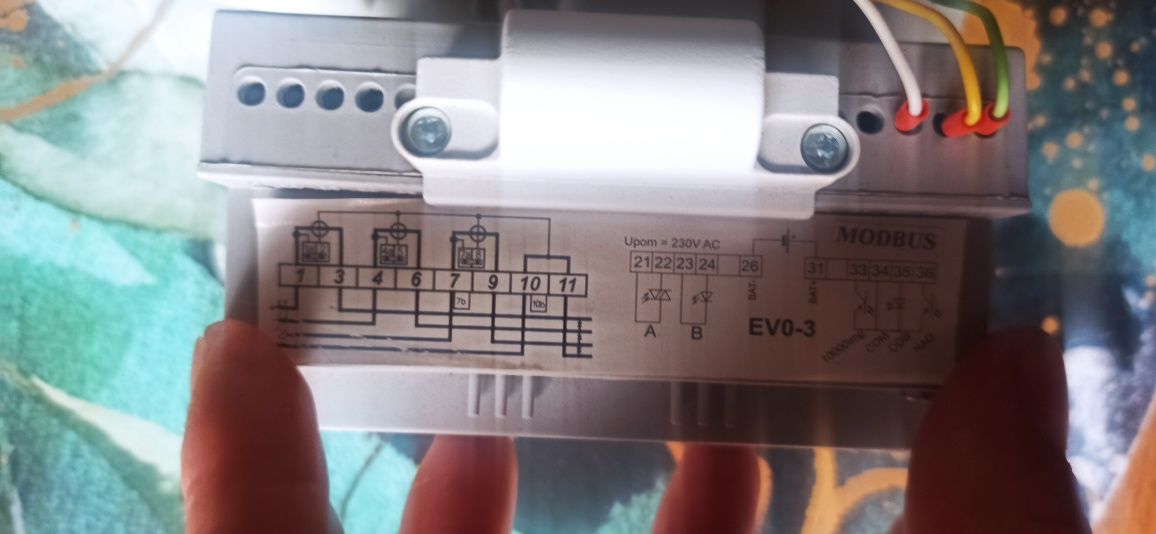 Licznik energii elektrycznej na szynę tronik