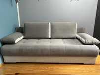 Kanapa sofa łóżko rozkładane wersalka BlackRedWhite Agata meble