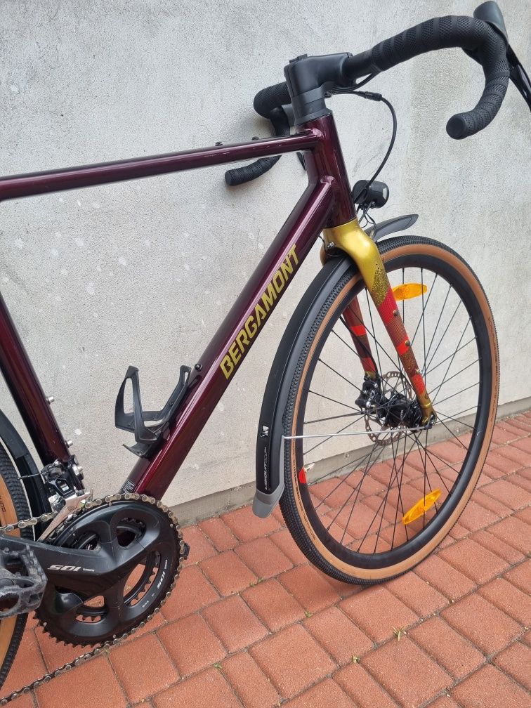 Rower Bergamont DR7 gravel, szosa.