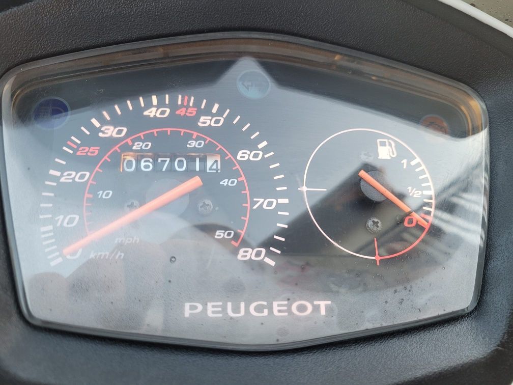 Peugeot Kisbee 50 ccm 4T na wtrysku 2022 rok 6700 km