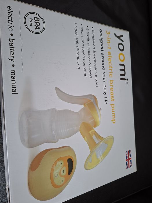 Bomba extratora leite elétrica Yoomi