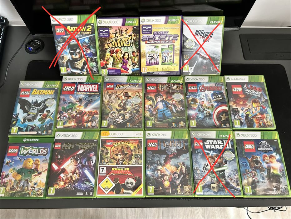 Gry Lego i nie tylko na Xbox 360