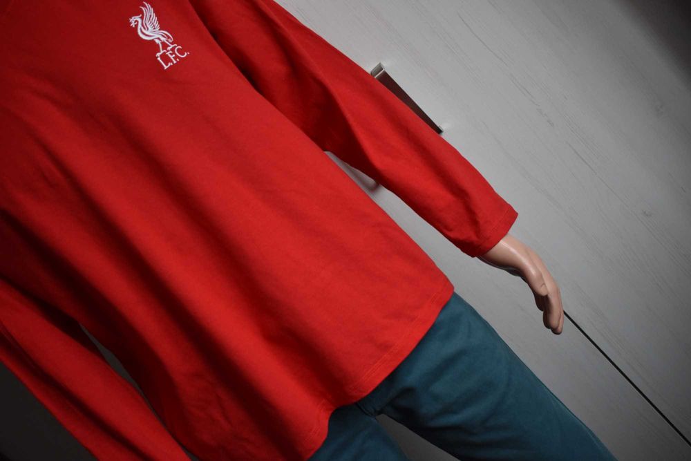 Bluzka koszulka z długim rękawem L bawełna 100% Liverpool bawełniana