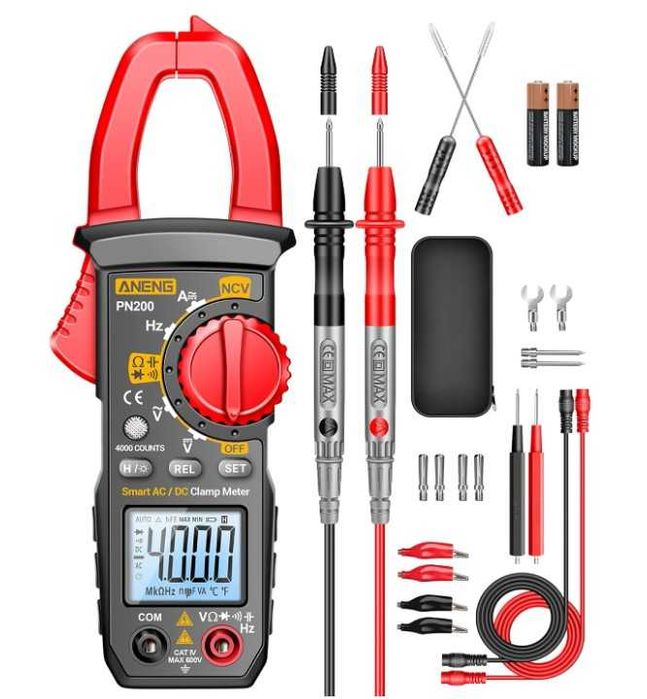 Miernik cęgowy ANENG PN200 + akcesoria