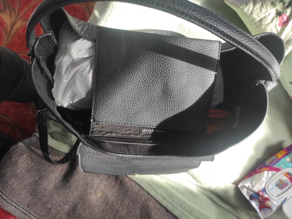 Сумка Шкіряна чорна