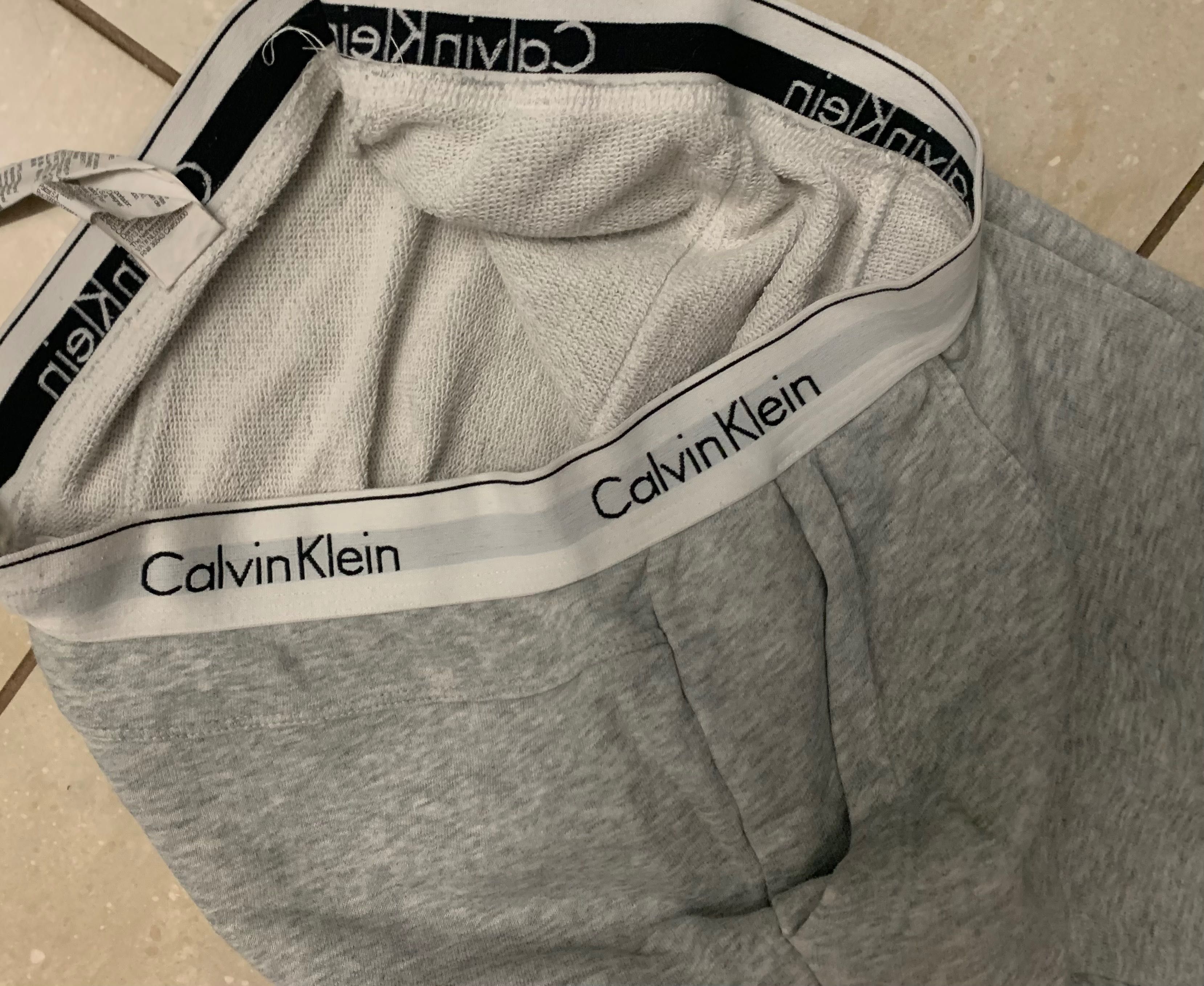 Calvin Klein bawełna spodnie sportowe dresowe, joggery XS/S super stan