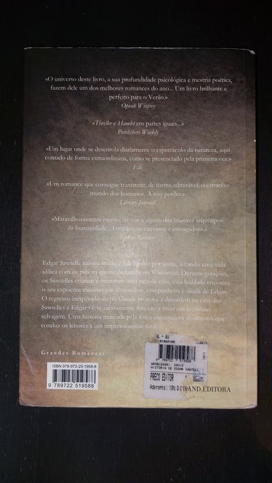 A história de Edgar Sawtelle, de David Wroblewski