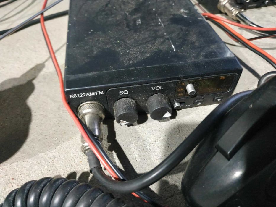 Cb radio + anteny alan midland lemn hustler