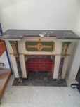 Moveis vintage com lareira eletrica