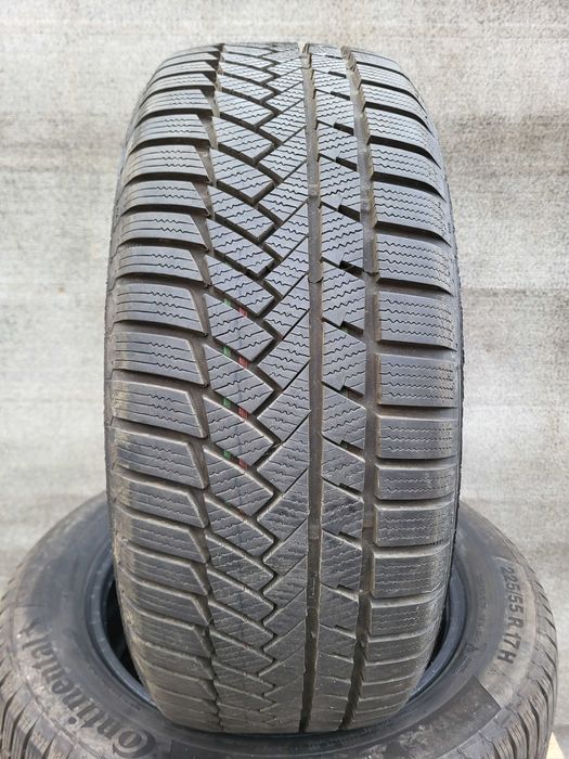 [Z72] 4x R17 225/55 Continental TS850P 225/55/17 24r Opony zimowe 8mm