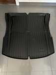 Conjunto 3 Tapetes Borracha TPE All Weather Tesla Model 3 Highland Nov