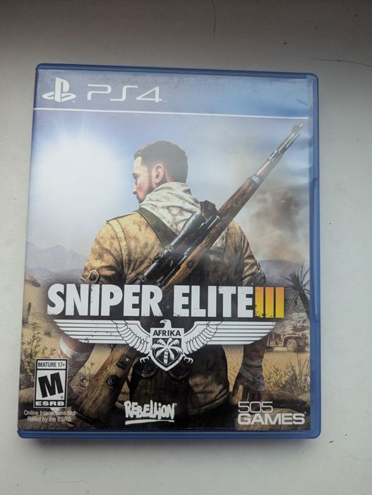 Sniper Elite 3 ігри игры диски на PS4 PS5