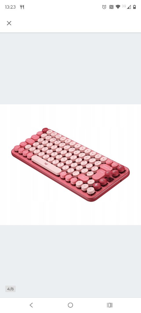 Bezprzewodowa klawiatura Logitech POP Keys Bluetooth i USB Bolt