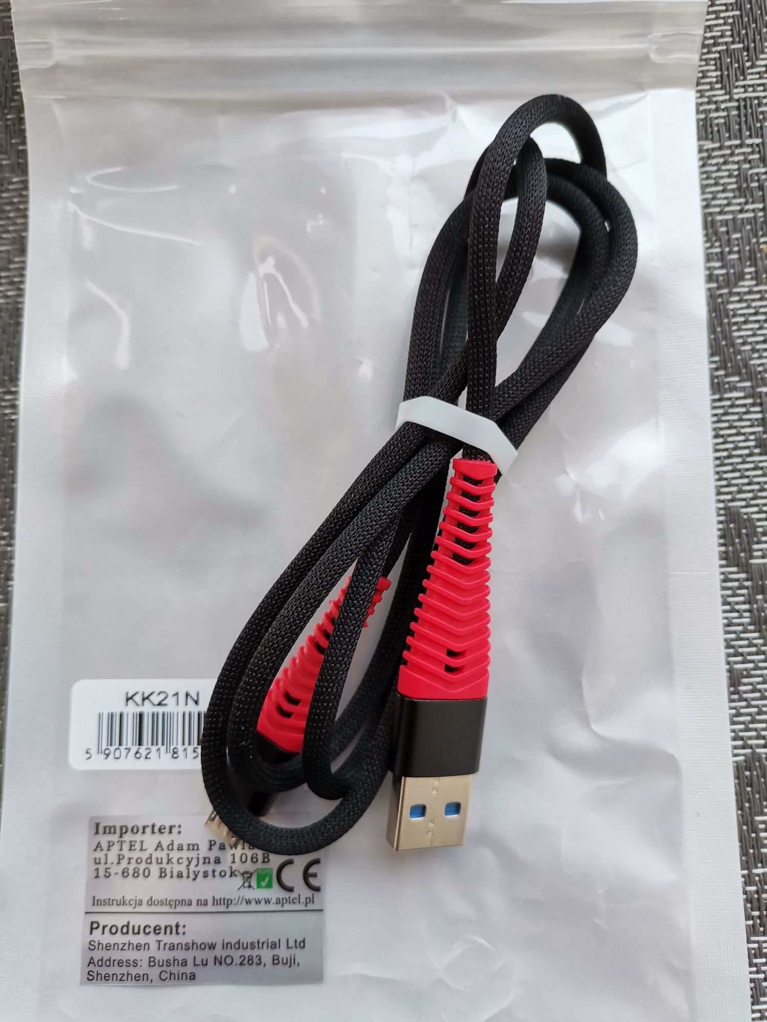 Kabel Micro USB QUICK CHARGE QC 3.0 Oplot nowy.