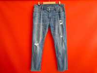 ??? Abercrombie & Fitch оригинал мужские джинсы штаны размер 34 Б У