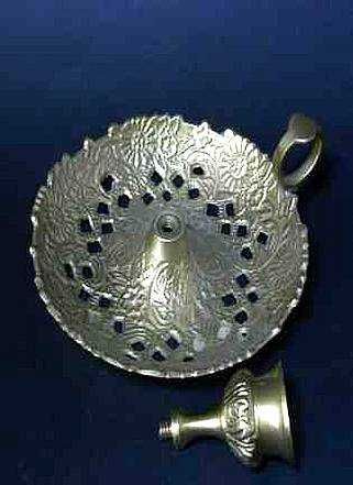 Винтажный Индийский подсвечник