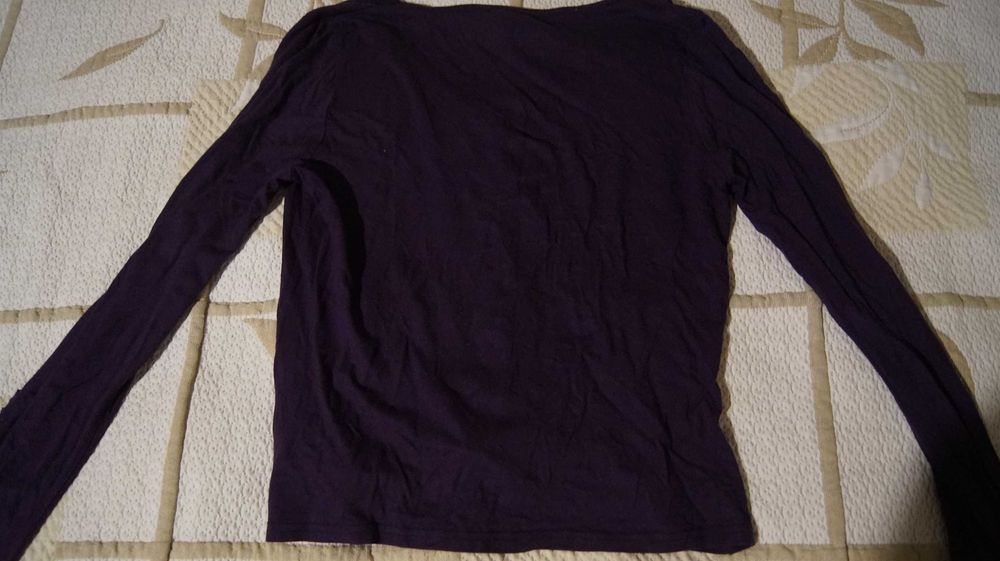 koszula elegancka fioletowa ozdoby r. M