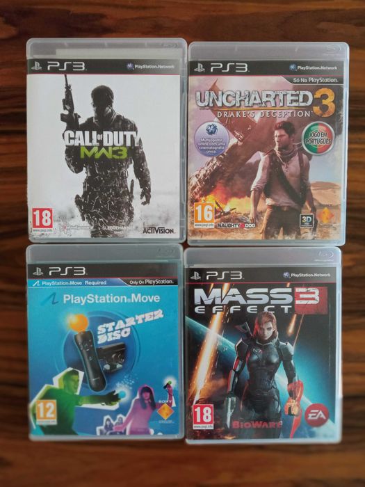 Jogos Playstation PS3 / PS4 / PSP - Total de 26 jogos por apenas 30€!!