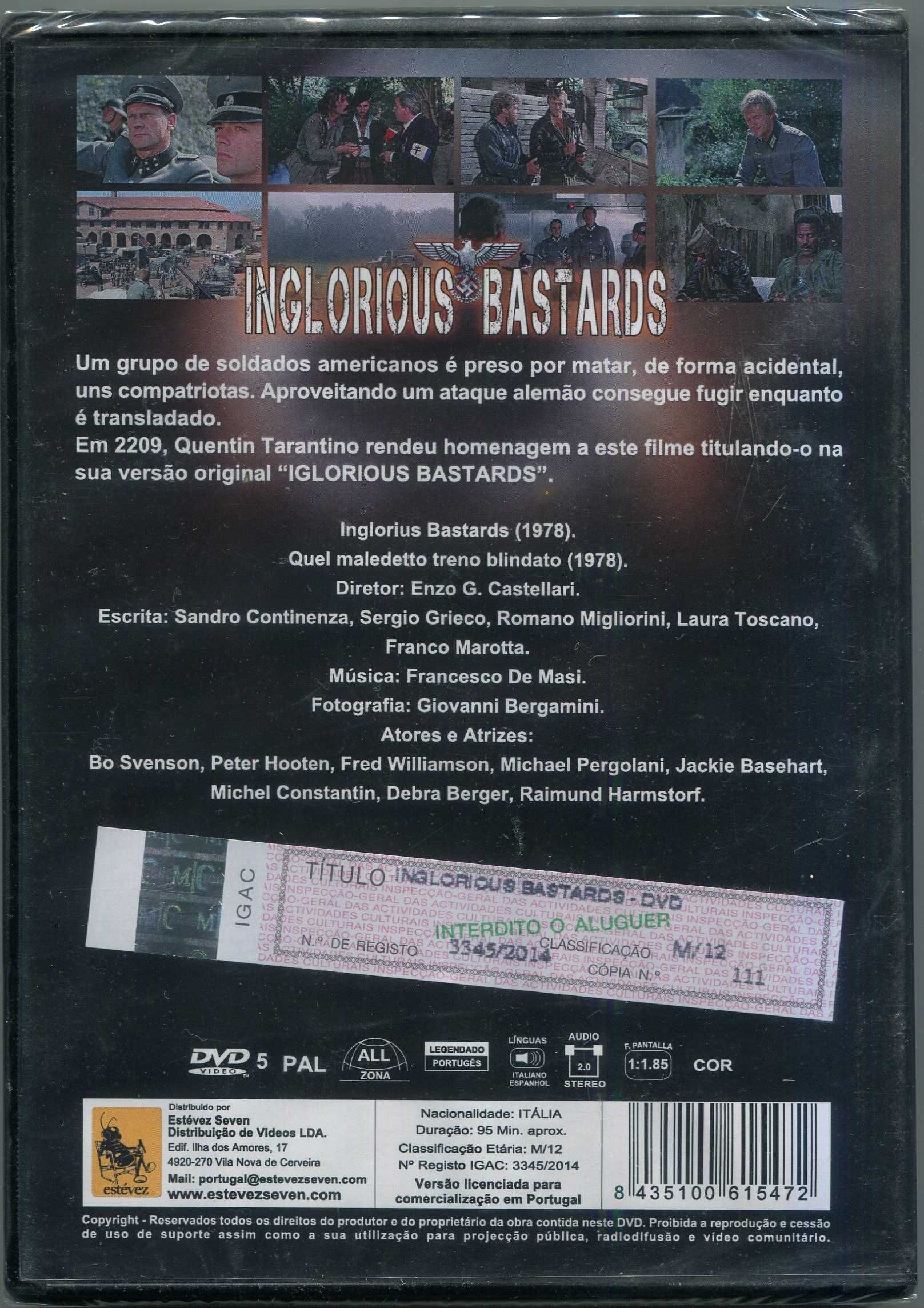 Inglorious Bastards – Novo/Selado