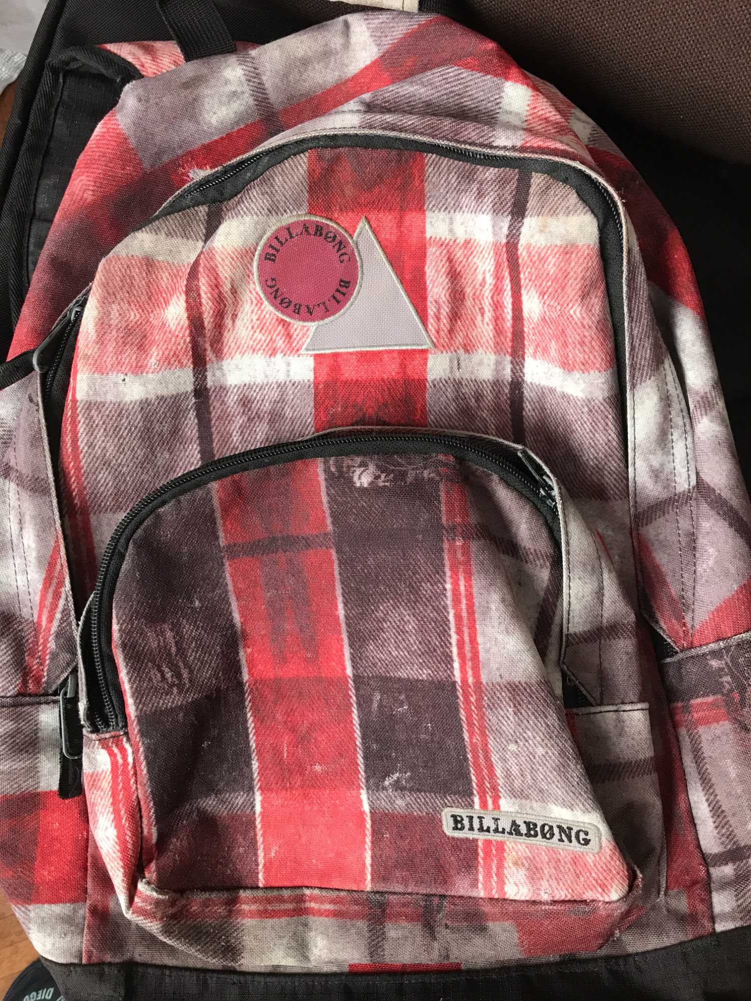Mochila vermelha Billabong