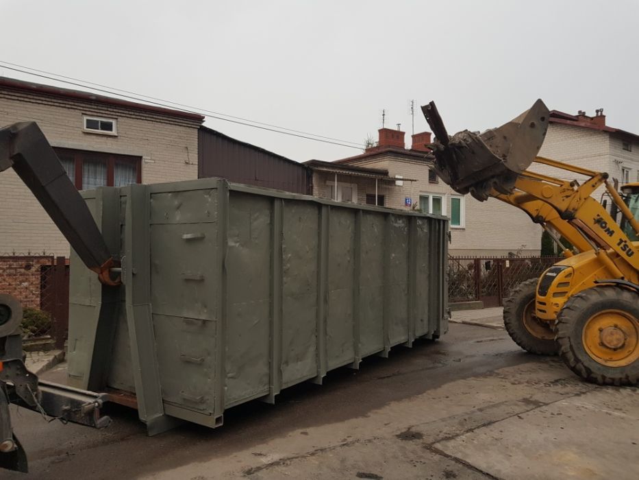 Wywóz gruzu, kontenery, worki na gruz big bag