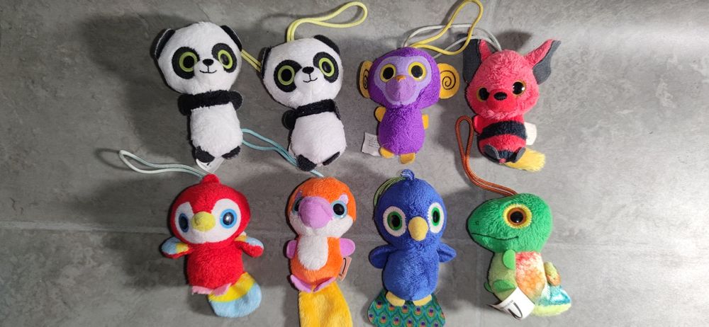 Брелоки  м'які  звірятка