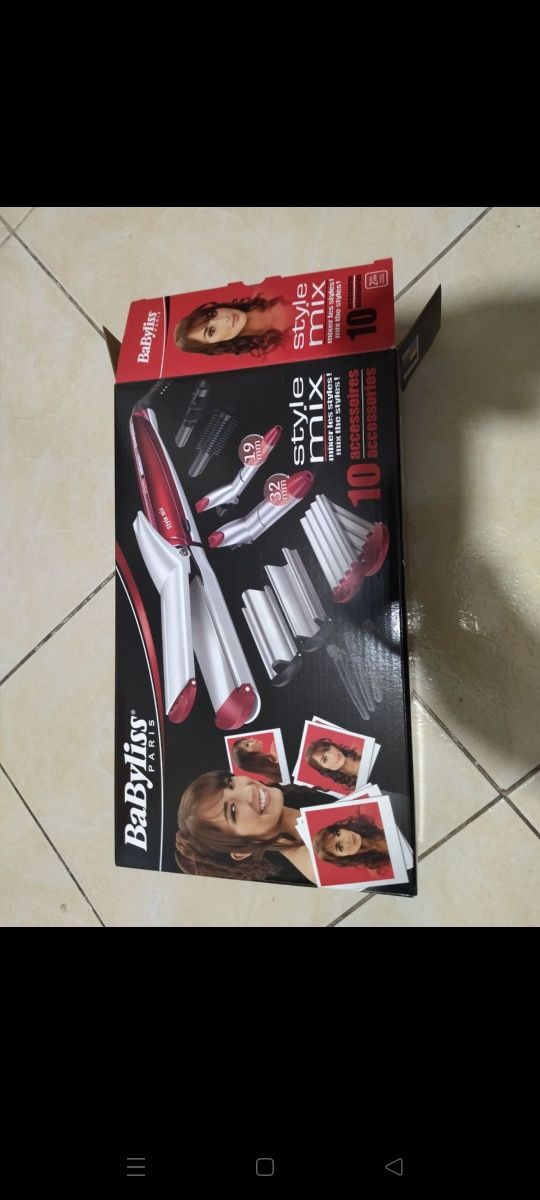 Babyliss   щипцы- гофре, плойка, мультислайсер набор 10в1