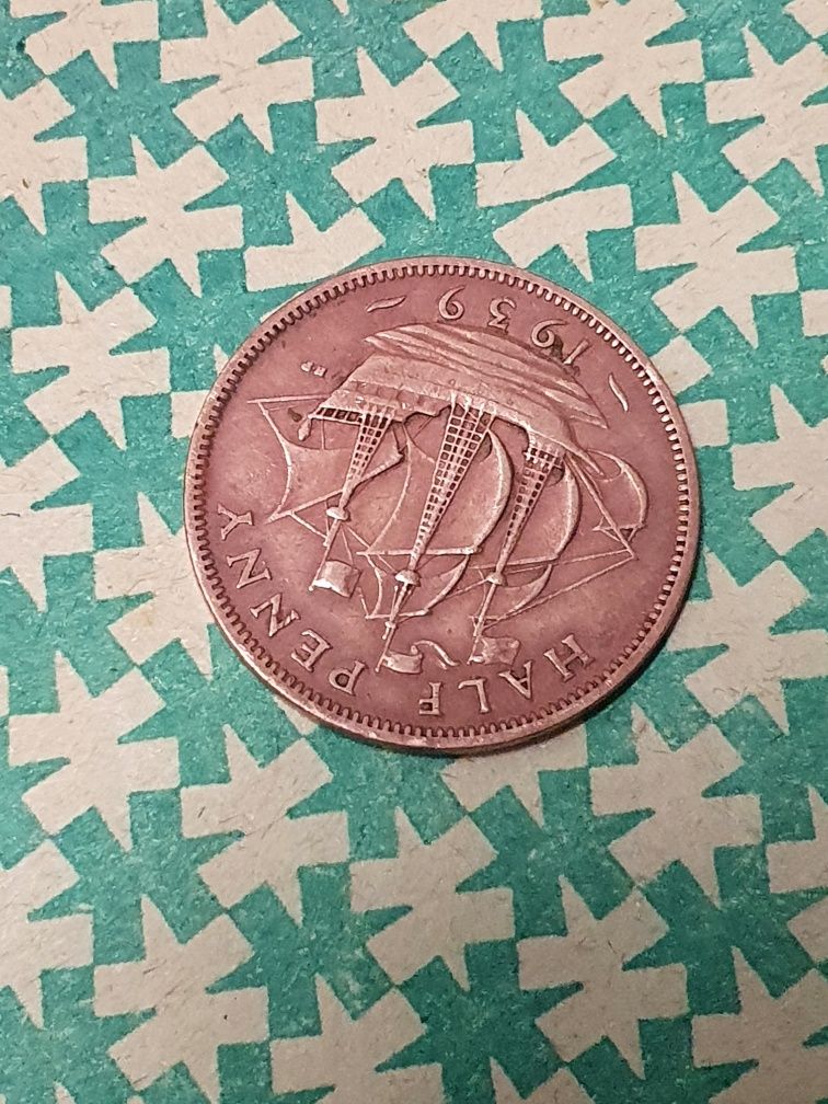 Half Penny z Georgivs VI 1939r