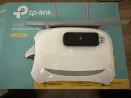 Router tplink mr3420 modem huawei 3372