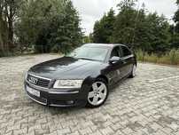 Audi A8 3.0TDI *BOSE/2xszyby/Webasto/KeyLess* bixenon skory nawigacja