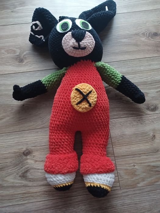Maskotka Bing na szydełku stan idealny