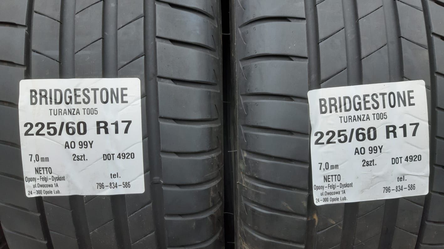 Opony Bridgestone 225 60 R17