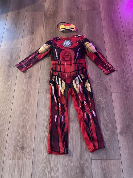 Strój Ironman z maską rozm 128