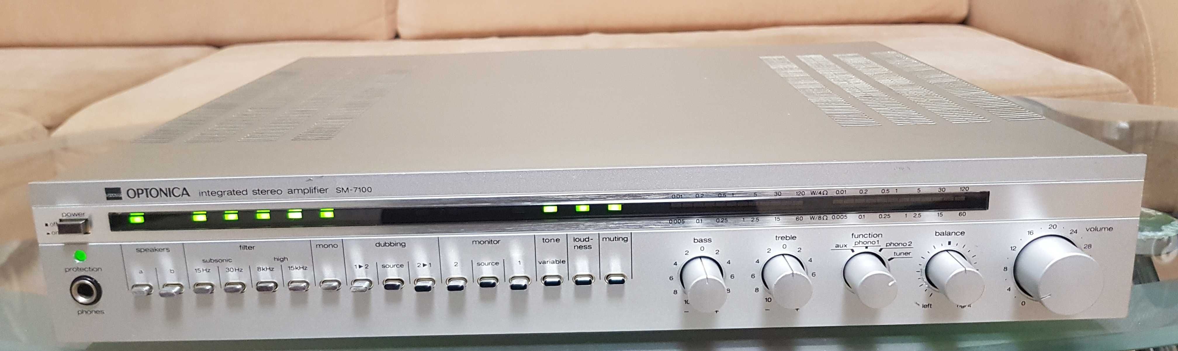 Усилитель Optonica SM-7100H integrated stereo made in Japan