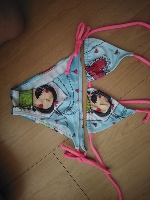 Bikini da Princess Pea 8-10 anos criança