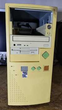 Retro komputer Pentium MMX 166 zasilacz AT